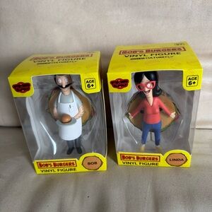 Bob’s Burgers Vinyl Figures Set: Bob Belcher & Linda Belcher